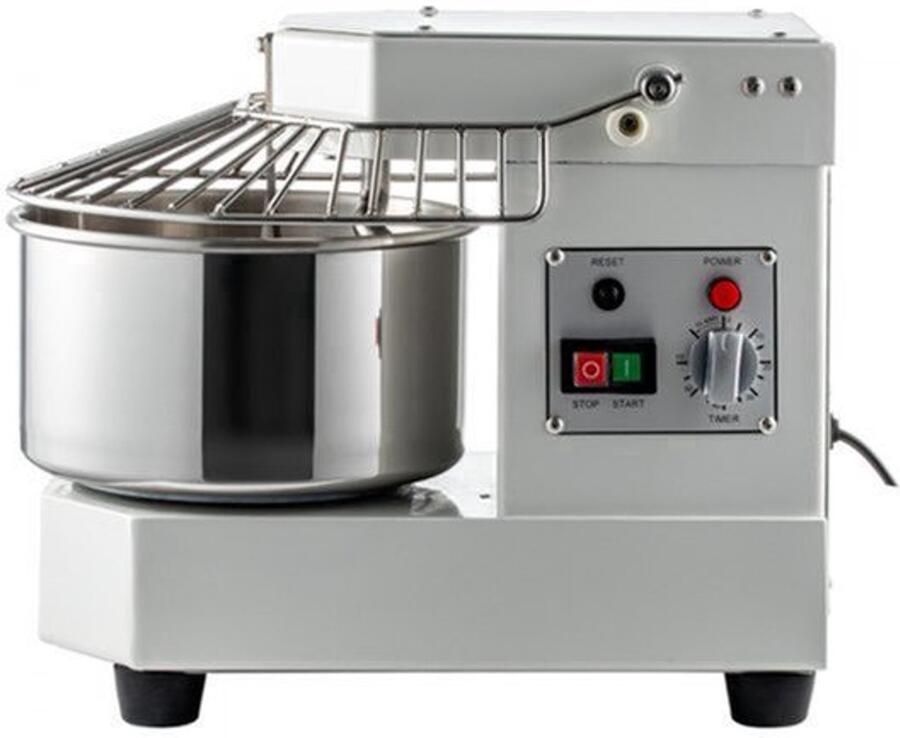 Deegkneedmachine Spiraalmixer 450 W Vermogen 8 L Roestvrijstalen Kom 304 RVS Voor Bakkerijen En Restaurants