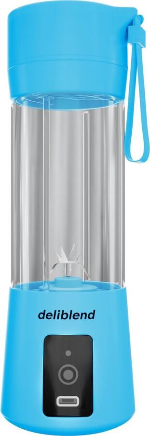 Deliblend Oplaadbare Blenders Kleine Blender Draadloze Blender Mini Blender To Go Portable Blender Draagbare Blender Blue Mint