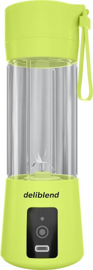 Deliblend Oplaadbare Blenders Kleine Blender Draadloze Blender Mini Blender To Go Portable Blender Draagbare Blender Green Lime