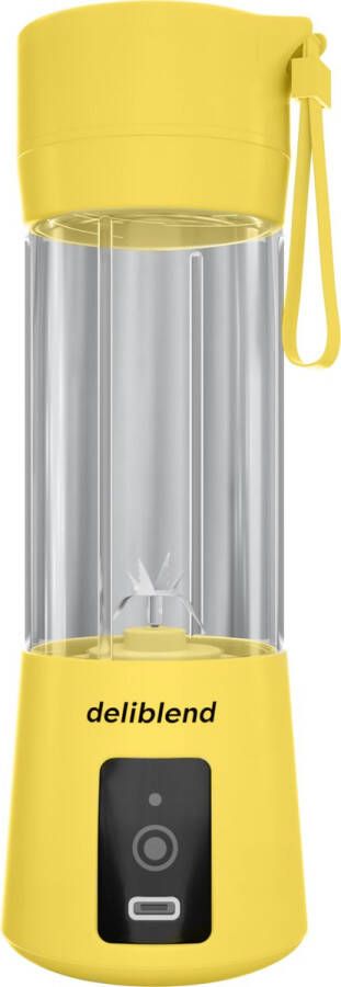Deliblend Oplaadbare Blenders Kleine Blender Draadloze Blender Mini Blender To Go Portable Blender Draagbare Blender Pure White