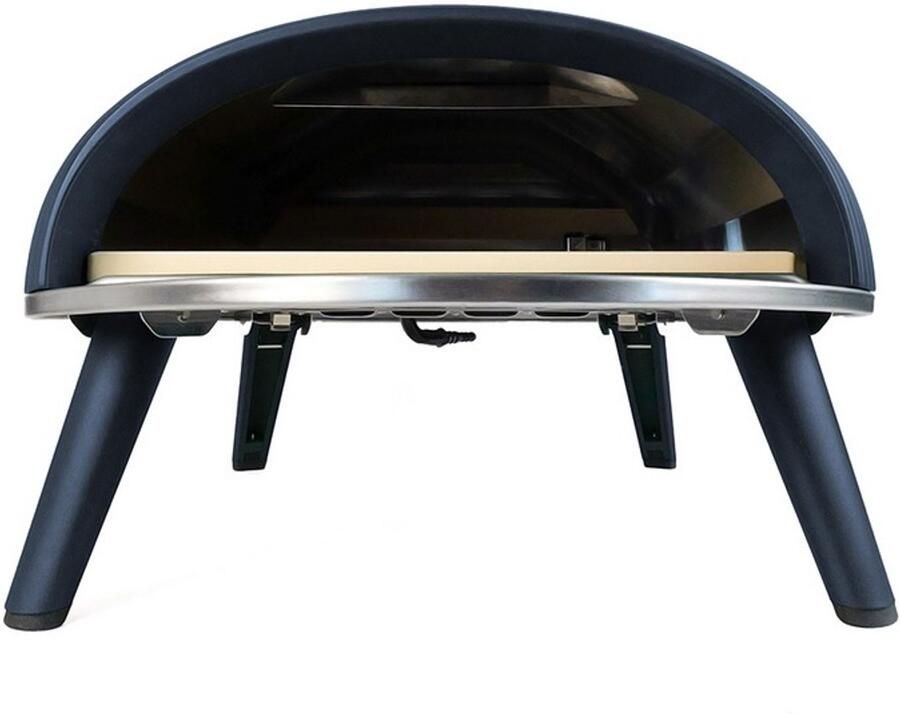Delivita Diavolo Navy Blue Pizzaoven Gasgestookte Pizza Oven Portable & Inklapbaar Complete Startklare Set