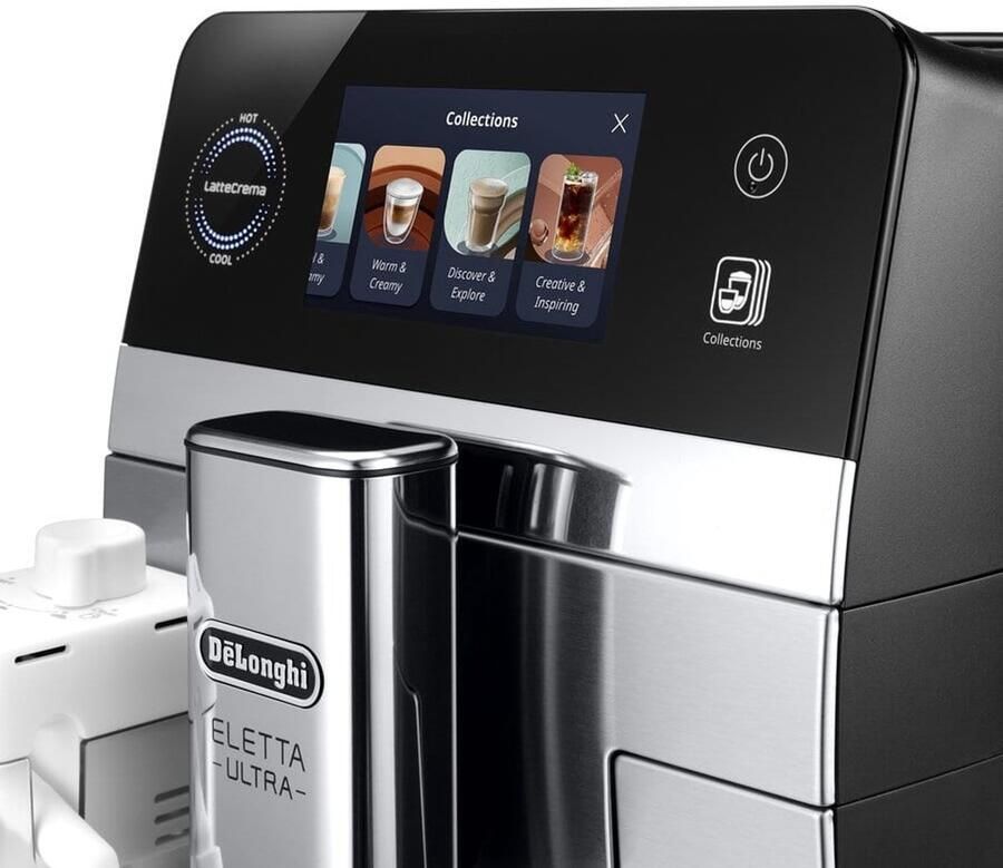 De Longhi Eletta Ultra volautomatische espressomachine ECAM470.85.MB Silent Technology 50+ koffierecepten - Foto 2