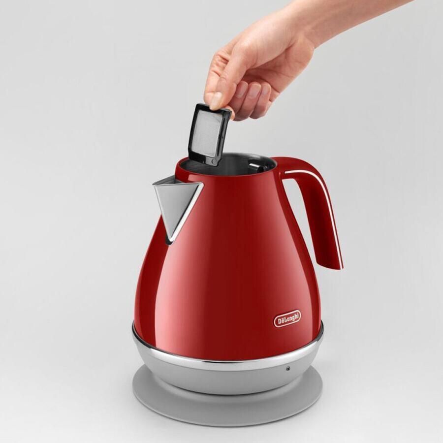 DeLonghi De'Longhi KBOC2001.R Waterkoker Rood - Foto 2
