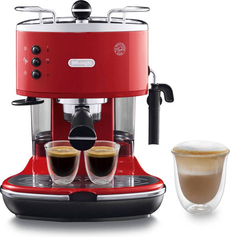 De'Longhi DeLonghi ECO 311.R Pistonmachine -Rood - Foto 2