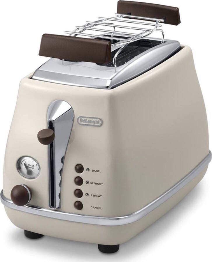 De'Longhi Broodrooster Icona Vintage CTOV 2103.BG Beige - Foto 2