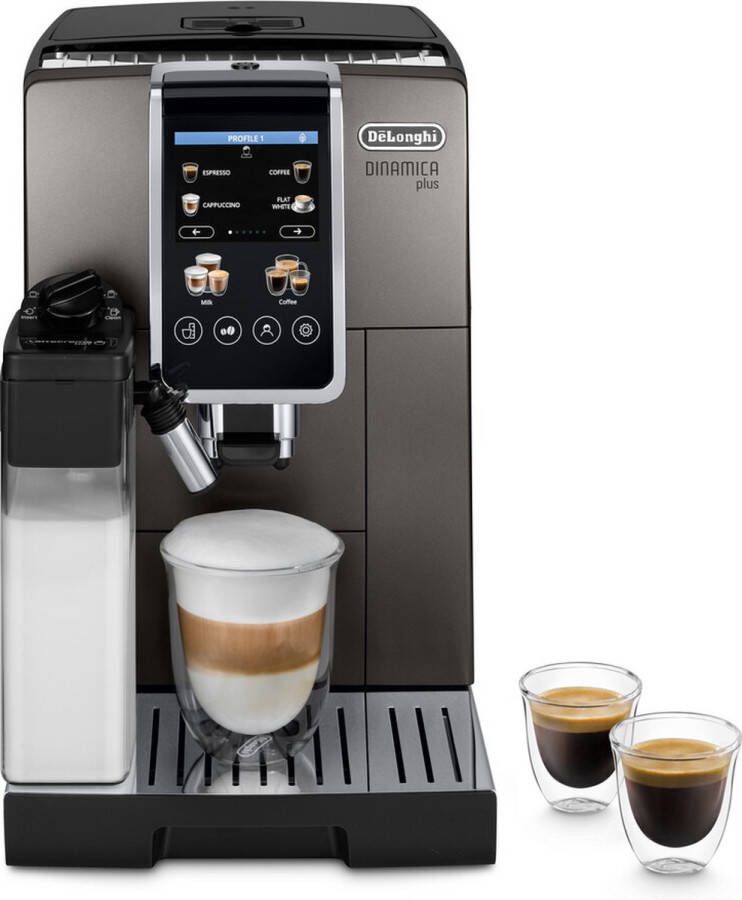 DeLonghi De'Longhi Dinamica Plus ECAM380.95.TB | Espressomachines | Keuken&Koken Koffie&Ontbijt | 8004399027077 - Foto 1