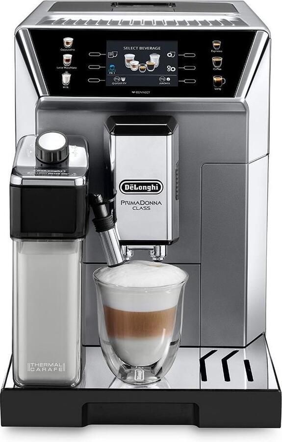 De'Longhi DELONGHI 0132217051 Espressomolen PrimaDonna Class Tank 2L 2 gelijktijdige kopjes Bonenreservoir 400 gr Metaal en zwart - Foto 4