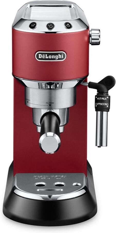 De'Longhi DeLonghi Dedica Style EC 685.R Pistonmachine Espresso Apparaat 15 bar Rood