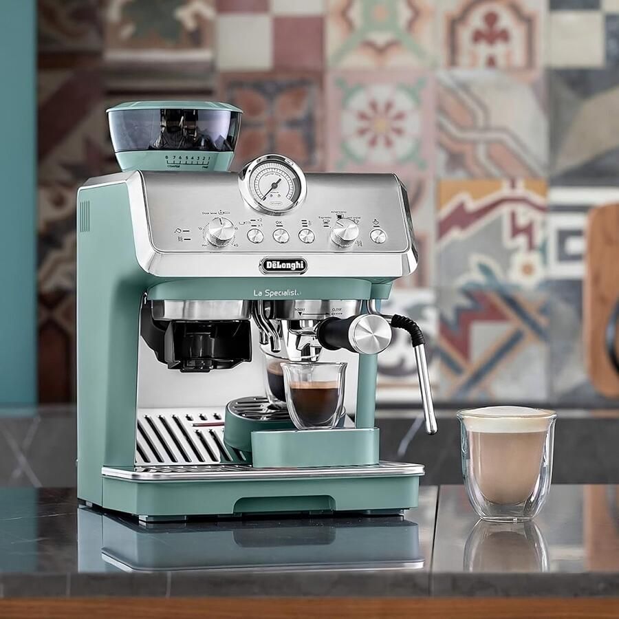 De'Longhi DeLonghi La Specialista Arte EC9155.GR Espresso machine met molen Groen