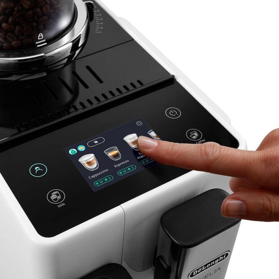 De'Longhi DeLonghi Rivelia EXAM440.55.W Volautomatische koffiemachine bonen Wit