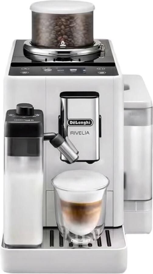 De'Longhi DeLonghi Rivelia EXAM440.55.W Volautomatische koffiemachine bonen Wit