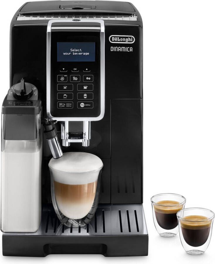 DeLonghi De'Longhi Dinamica ECAM350.55.B Zwart | Espressomachines | Keuken&Koken Koffie&Ontbijt | ECAM 350.55.B - Foto 2