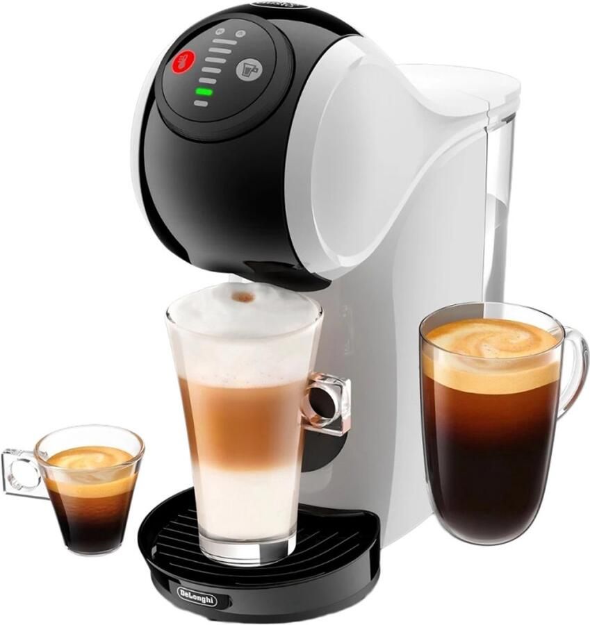 De'Longhi Dolce Gusto Genio S Plus EDG226.W Koffiecupmachine 15 Bar 0.8L Met XL-functie Automatische Stop Voor Dolce Gusto Cups Wit