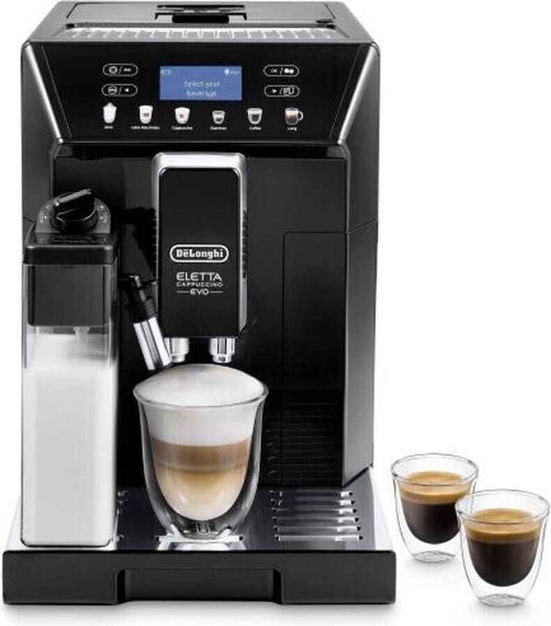 DeLonghi De'Longhi Eletta Cappuccino EVO ECAM46.860.B | Espressomachines | Keuken&Koken Koffie&Ontbijt | 8004399334793