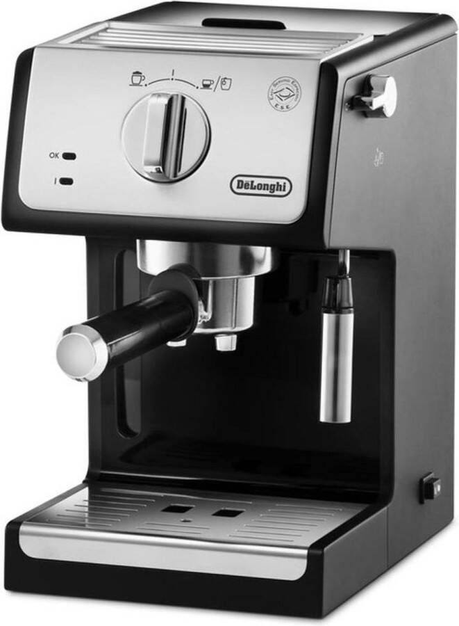 De'Longhi DeLonghi ECP 33.21 Pistonmachine Vrijstaand Half automatisch Espressomachine 1.1l Zwart koffiezetapparaat - Foto 1