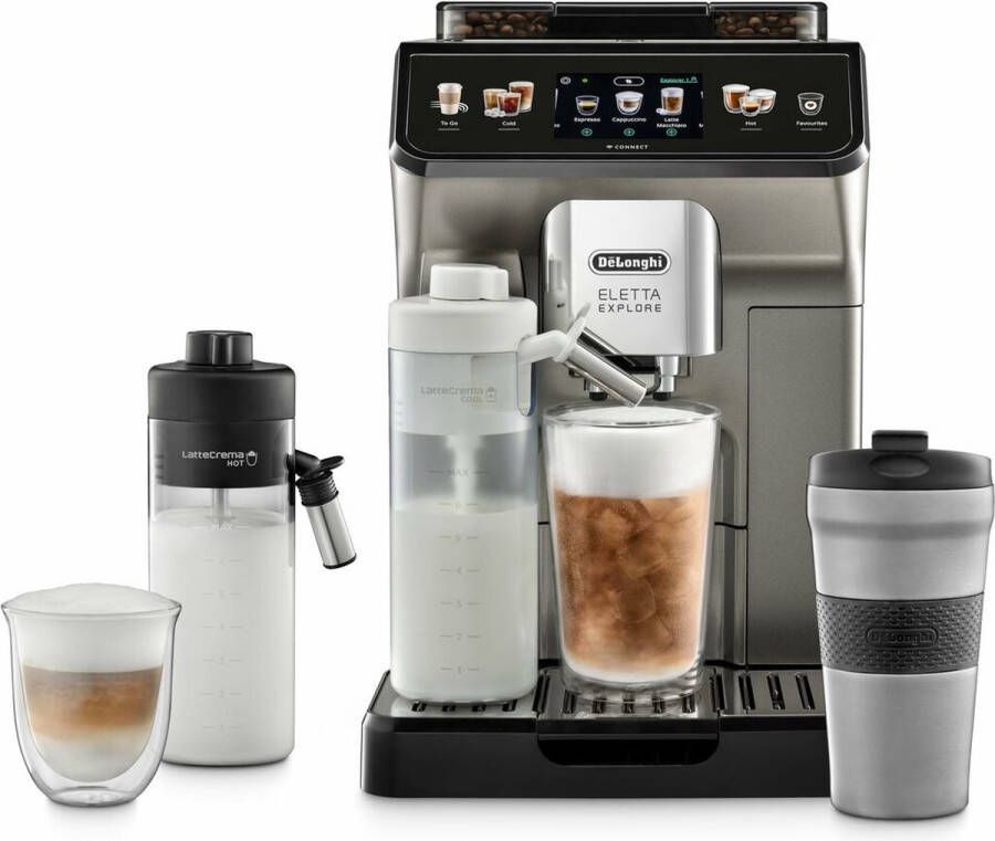 DeLonghi De'Longhi Eletta Explore ECAM450.86.T | Espressomachines | Keuken&Koken Koffie&Ontbijt | 8004399026186