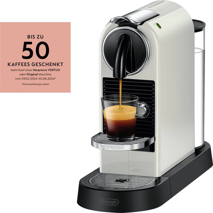 DeLonghi EN 167 W koffiecupmachine Nespresso zilver 1 kopje - Foto 2