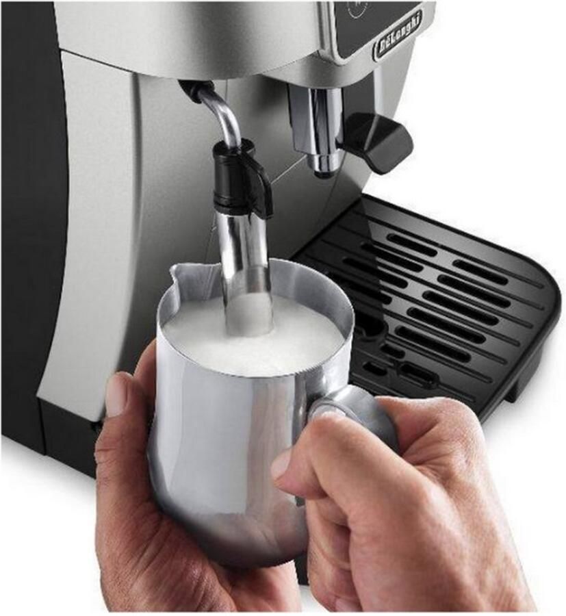 De'Longhi espressomachine met 15 bar zilver roestvrijstalen molen. delonghi ECAM220.31.SSB - Foto 2