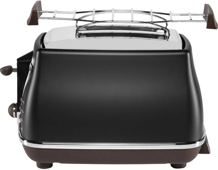 De'Longhi Broodrooster Icona Vintage CTOV 2103.BK Zwart