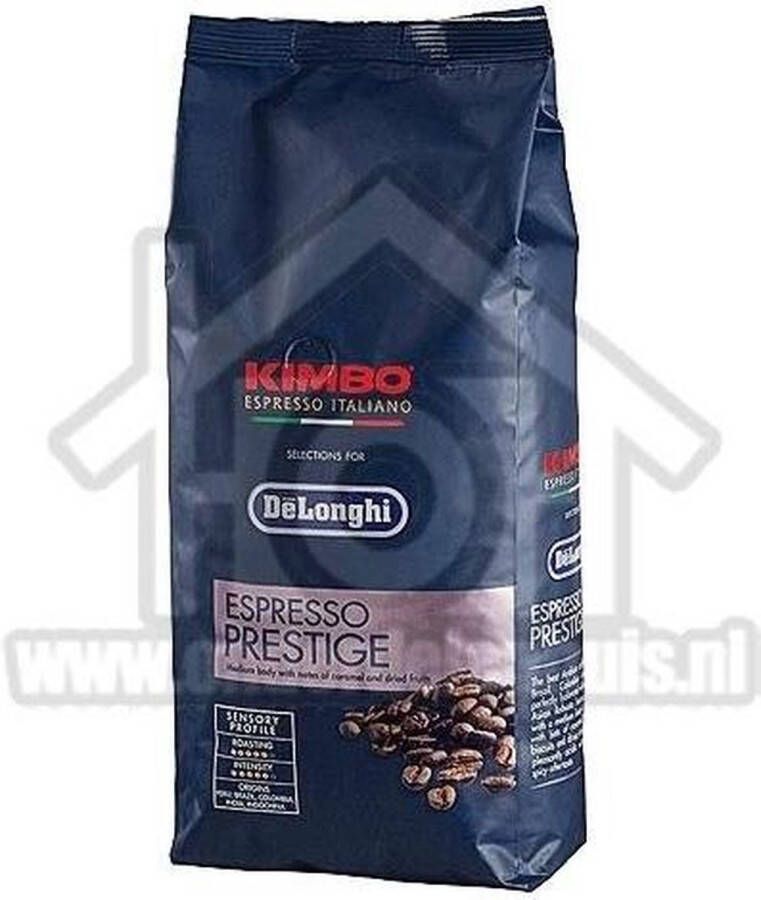 De'Longhi DeLonghi Koffie Kimbo Espresso Prestige Koffiebonen 1000 gram 5513282411