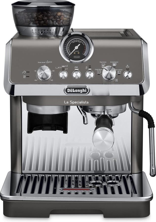 De'Longhi La Specialista Arte Evo EC9255.T Pistonmachine met bonenmaler Cold Brew Titanium