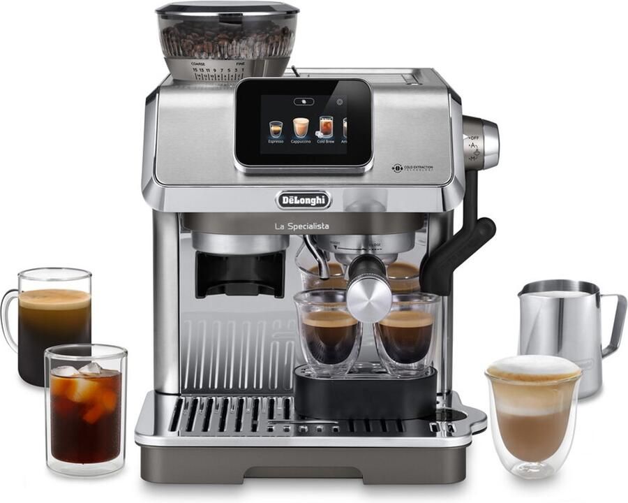 De'Longhi Espressomachine LA SPECIALISTA TOUCH EC9455.M 10 recepten cold brew auto latteart melkschuim incl. barista kit - Foto 10
