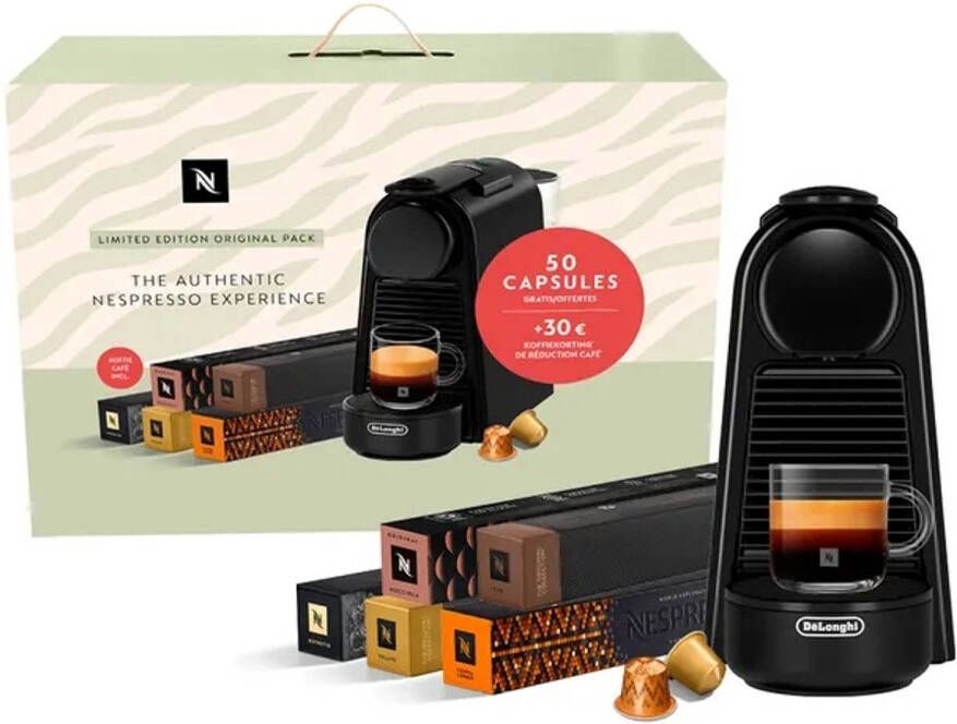 DeLonghi De'Longhi Nespresso Essenza Mini Mat Zwart EN85.B | Capsulemachines | 8004399332928 - Foto 2