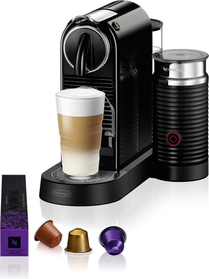 De'Longhi Nespresso CitiZ & Milk EN267BAE Koffiecupmachine Met melkopschuimer Zwart