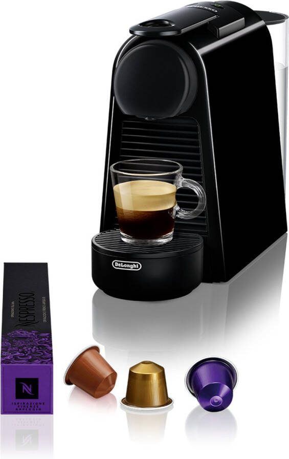 DeLonghi De'Longhi Nespresso Essenza Mini Mat Zwart EN85.B | Capsulemachines | 8004399332928