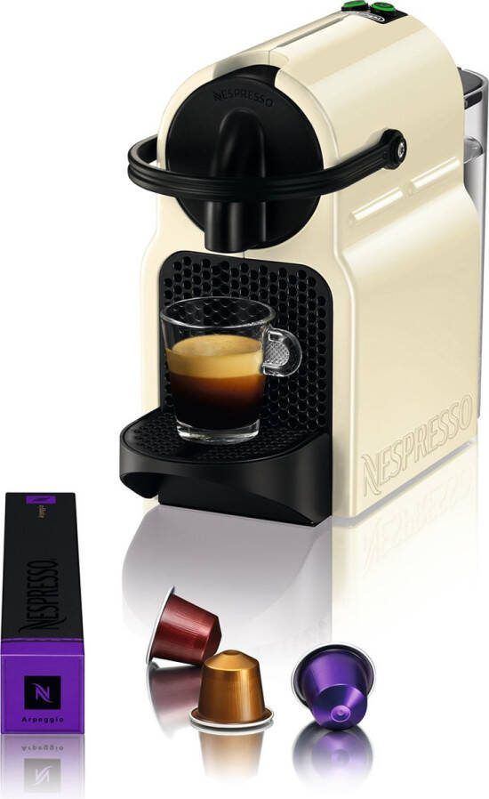 De'Longhi Nespresso Inissia EN80.CW Koffiecupmachine Creme Wit Beige