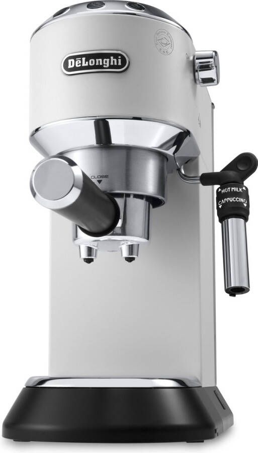 De'Longhi Espressomachine Dedica Style EC 685.B Slechts 15 cm breed geschikt voor E.S.E-pads 1L incl. melkopschuimer