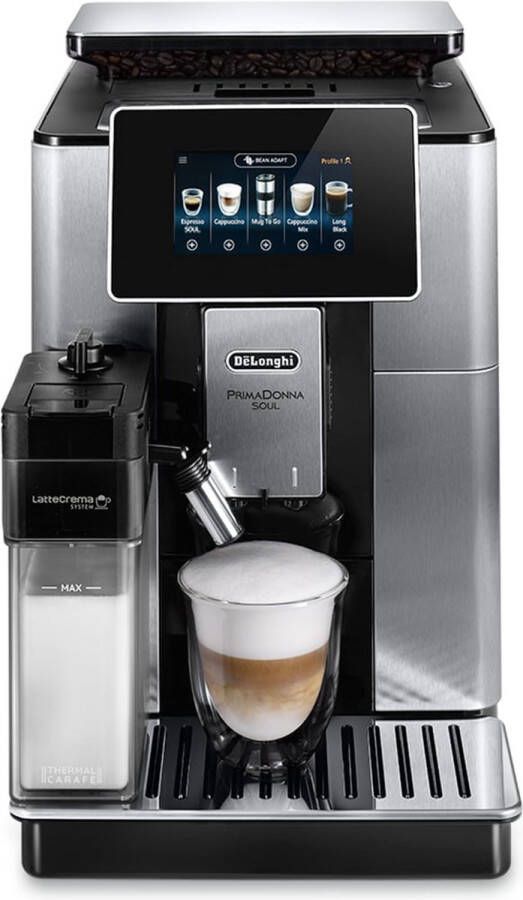 De'Longhi De Longhi PrimaDonna ECAM610.74.MB koffiezetapparaat Volledig automatisch 2 l - Foto 3