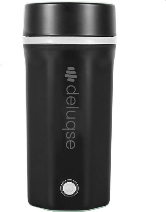 Deluqse Draagbare Waterkoker 500ml Waterkoker Met Temperatuurregeling Portable Waterkoker Mini Waterkoker Reis Waterkoker Camping Waterkoker Kleine Waterkoker Babyvoeding Instant Heetwaterdispenser Zwart