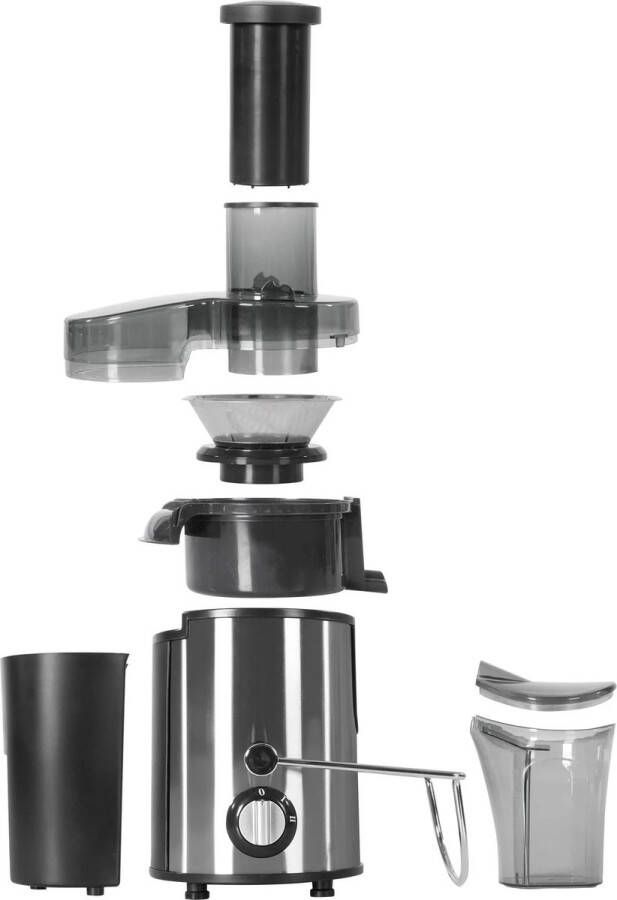 Dictrolux General Trade Fruit Machine Staal Grijs zwart 30 x 25 x 50 cm (Italiaans)