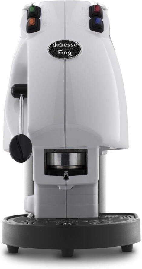 Didiesse Caffe Borbone Frog Vrijstaand Koffiepadmachine Zwart Oranje 1 kopjes Half automatisch