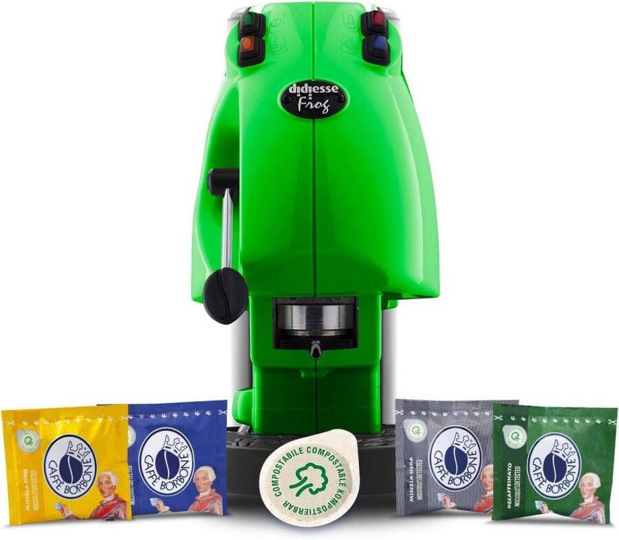 Didiesse Frog 650 W 15 bar Pod Koffiezetapparaat Groen