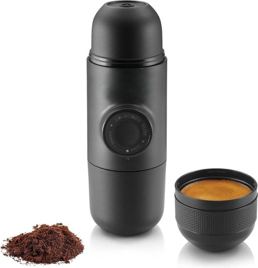 DiverseDeals Draagbare Koffiemachine Koffiemolen Perfect voor Onderweg Alleen Kokend Water Benodigd Zonder Elektriciteit