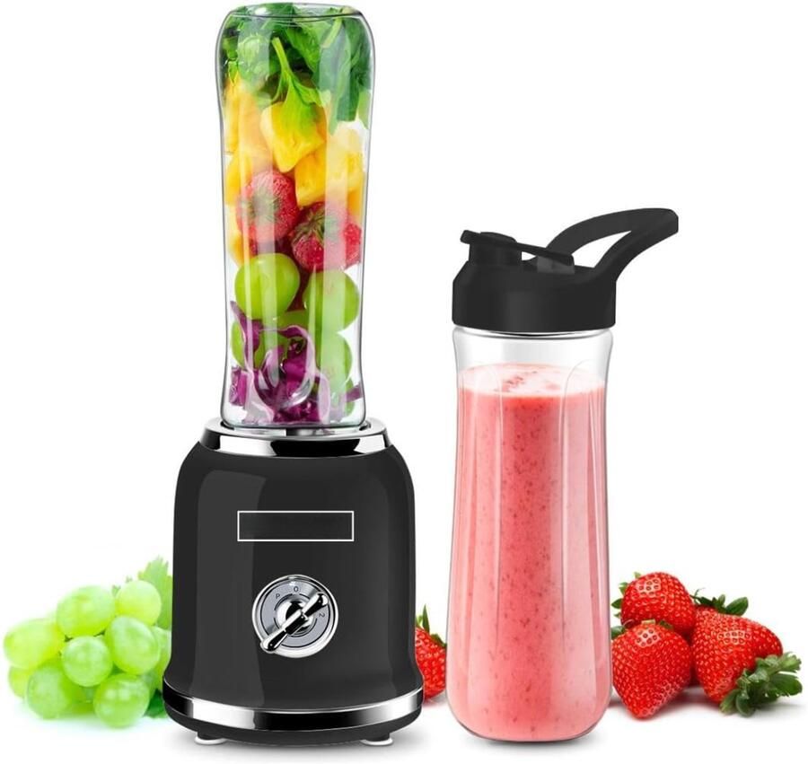 DNA Bender to go Blender Mini blender Zwart ‎42cm x 16cm x 15 cm