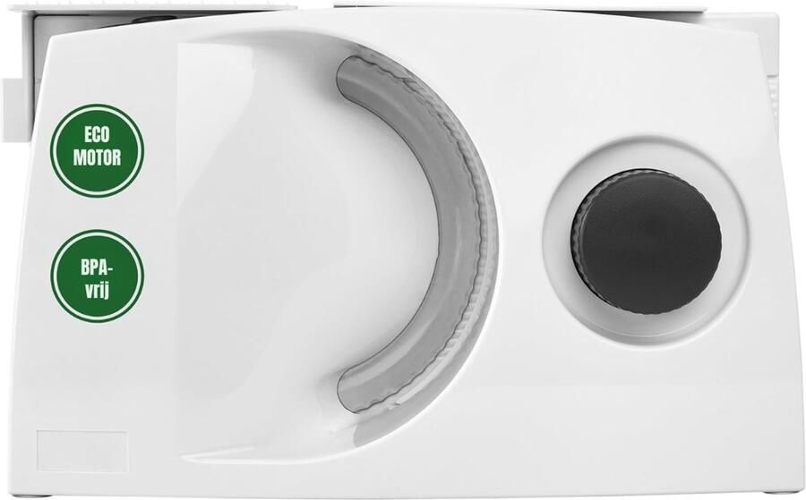 DNA Broodsnijmachine Elektrisch Broodsnijder Wit ‎34cm x 26cm x 21cm