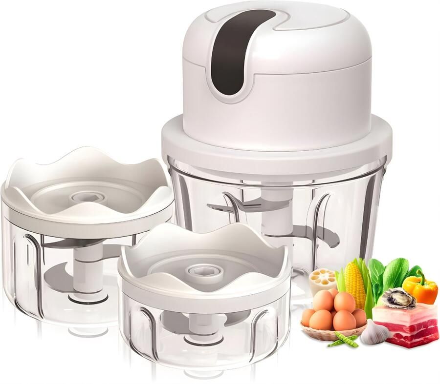 DNA Hakmolen Electrisch Hakmolen Handmatig Hakmolens Wit 60cm x 30cm x 20cm