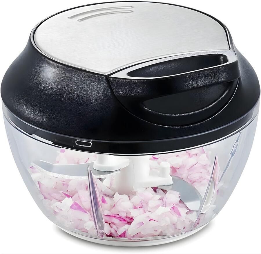 DNA Hakmolen Electrisch Hakmolen Handmatig Hakmolens Zwart Wit 13cm x 8cm x 10cm