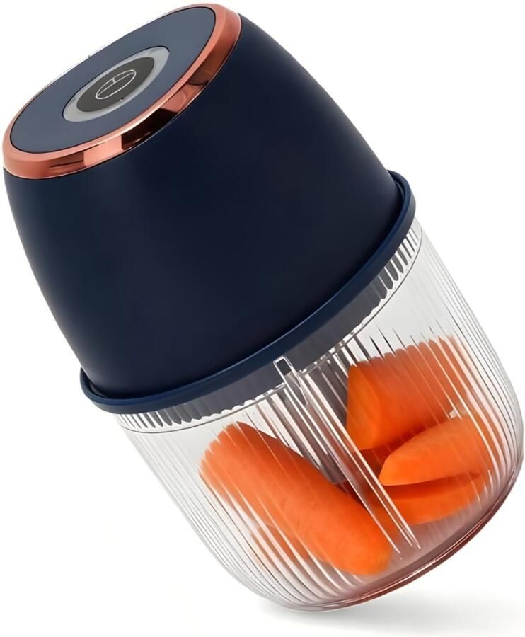 DNA Hakmolen Electrisch Hakmolens Donkerblauw 9cm x 9cm x 14cm