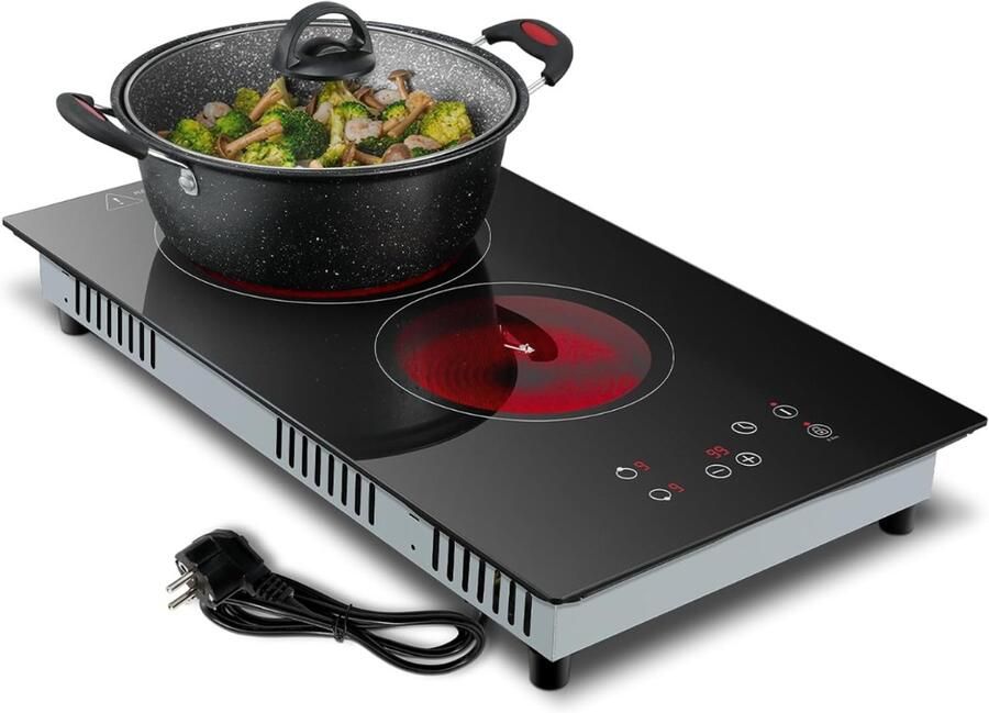 DNA Inductie Kookplaat Inbouw Inductie Kookplaat Vrijstaand Elektrische Kookplaat Inductie Kookplaat Inbouw 1 Fase Inductie Kookplaat Inbouw 2 Fases Zwart 52cm x 30cm x 8cm