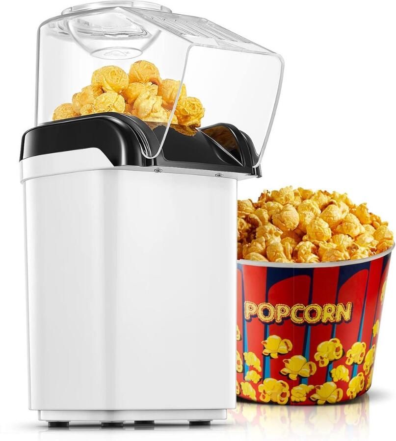 DNA Popcorn Machine Popcornmachine Popcorn Machine Princess Wit 27cm x 19cm x 13cm