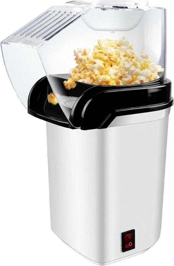 DNA Popcornmachine Popcornmaker Princess Popcornmachine Wit 17cm x 13cm x 25cm