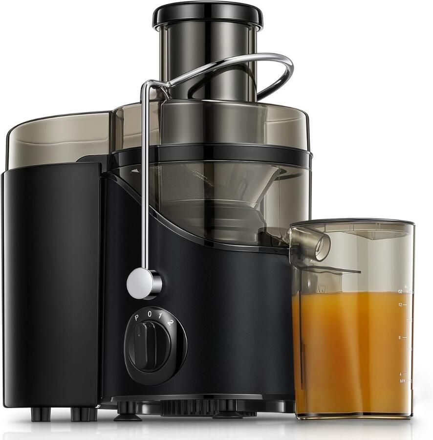 DNA Sapcentrifuge Slowjuicer Sapcentrifuges Groenten en Fruit Nutribullet Smoothie Maker Zwart 30cm x 20cm x 18cm