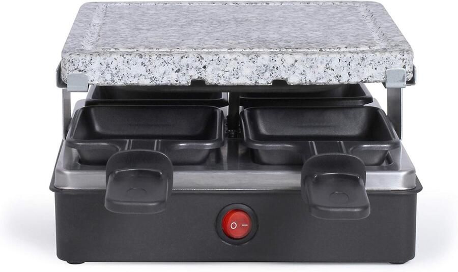 DNA Steengrill Gourmet Bakplaat Zwart 22cm x 22cm x 12cm