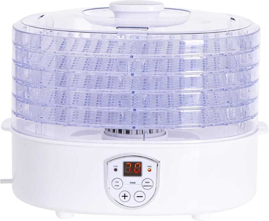 DNA Voedseldroger Dehydrator Droogoven Voedseldrogers Wartmann Voedseldroger Wit 24cm x 28cm x 31cm