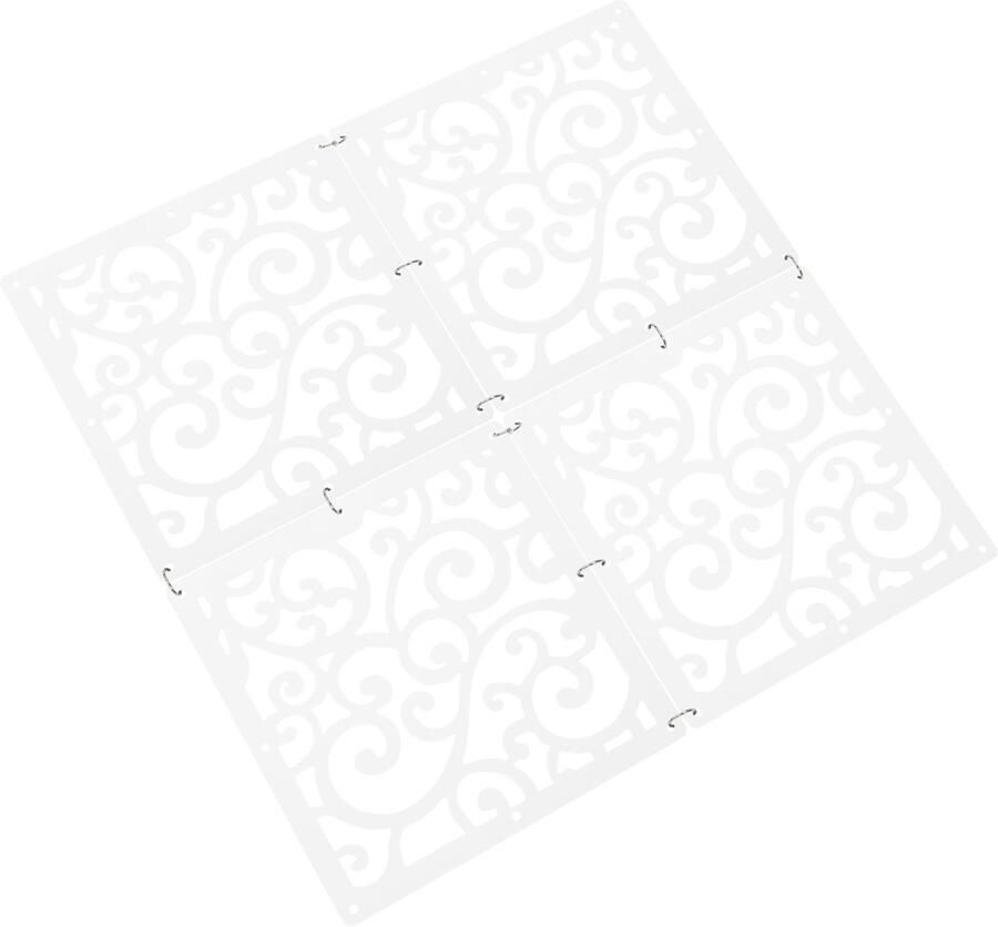 Doe-Het-Zelf Ruimteverdeler Scherm 29 x 29 cm Set van 12