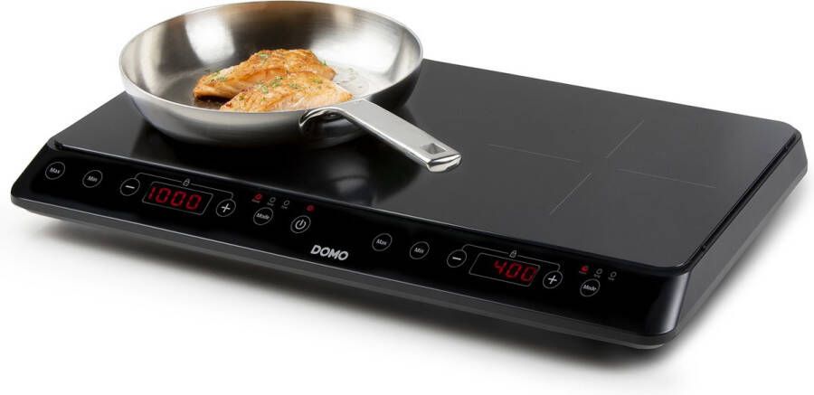 Domo DO338IP Inductie Kookplaat Vrijstaand Elektrische Kookplaat 2 Pits 3500W - Foto 2